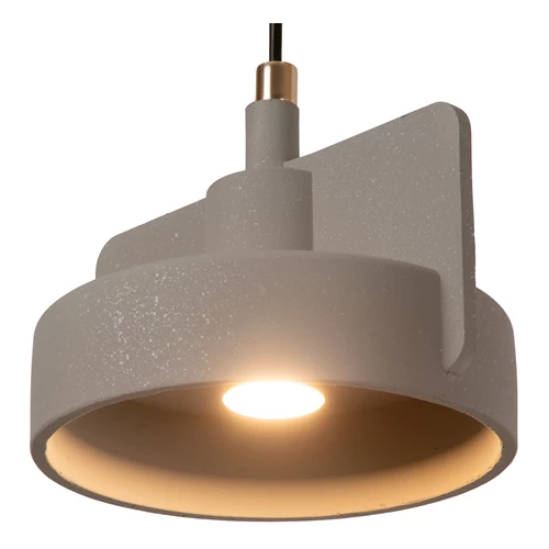 Lucide NINJA - Suspension - Ø 20 cm - 1xE27 - Gris - détail 1